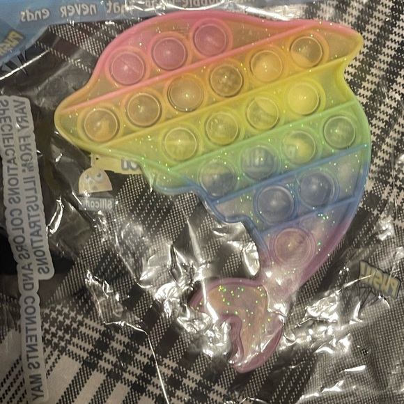 Push pop bubble toy dolphin - Picture 2 of 2